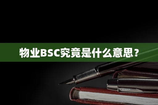物业BSC究竟是什么意思？