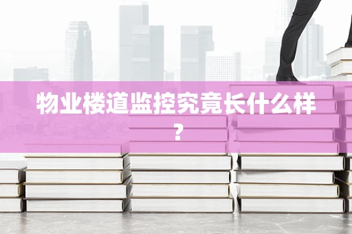 物业楼道监控究竟长什么样？