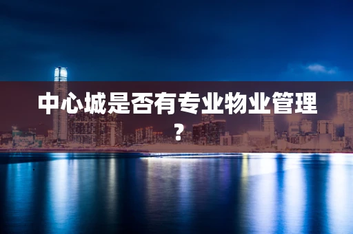 中心城是否有专业物业管理？