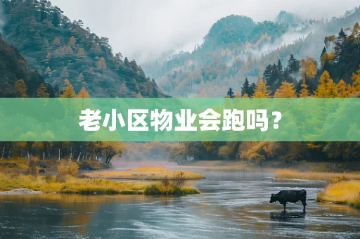 老小区物业会跑吗？
