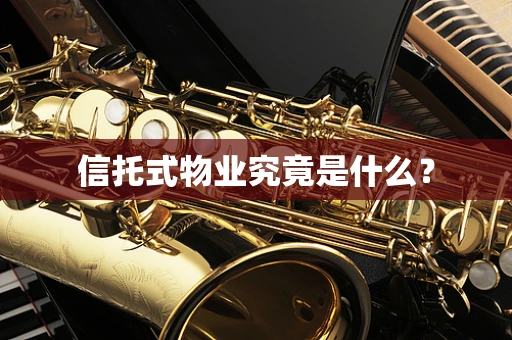 信托式物业究竟是什么？
