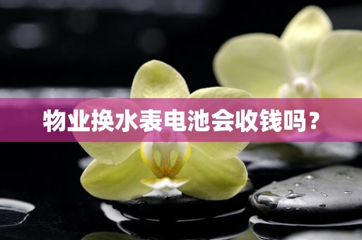 物业换水表电池会收钱吗？