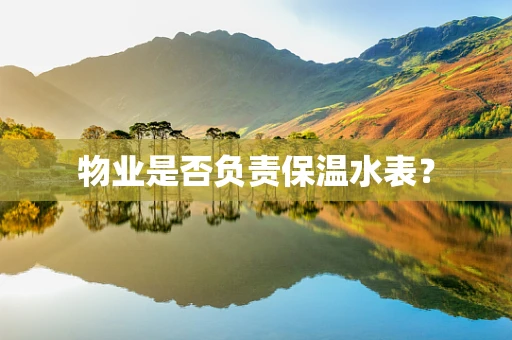 物业是否负责保温水表？
