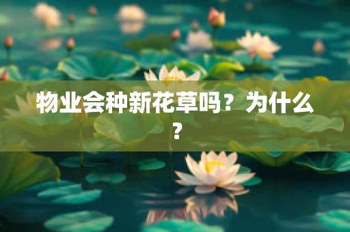 物业会种新花草吗？为什么？