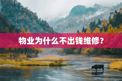 物业为什么不出钱维修？