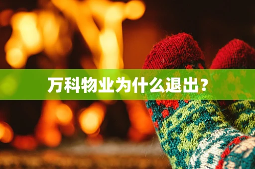 万科物业为什么退出？