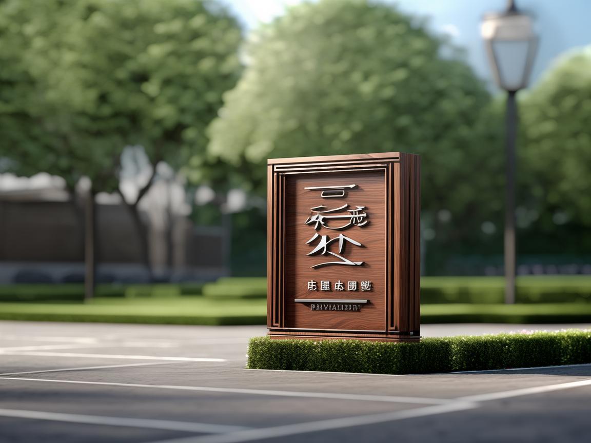 创美物业车位牌子究竟是什么样的？